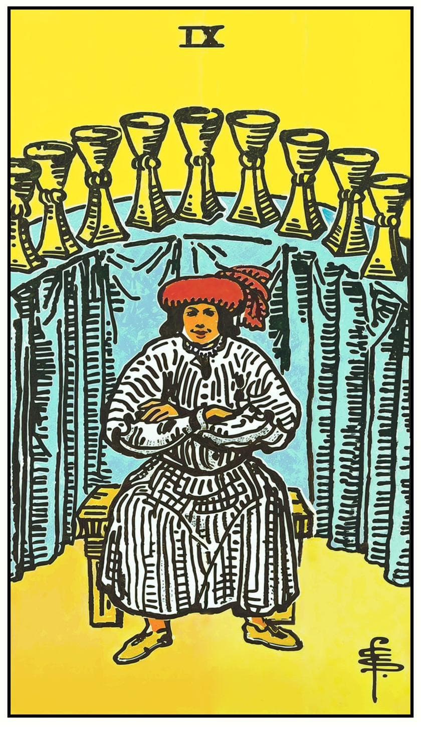 Nine of Cups