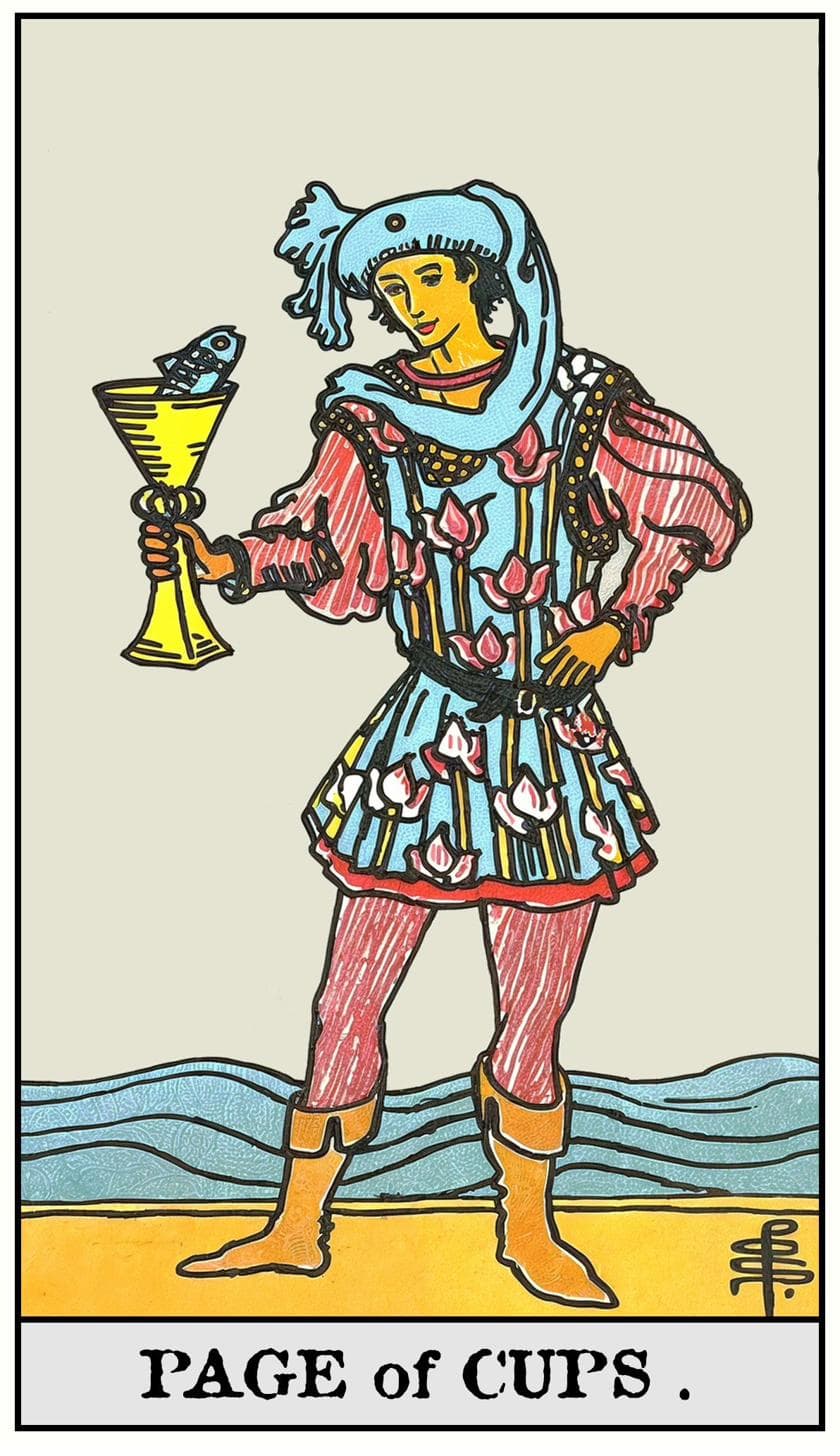 Page of Cups