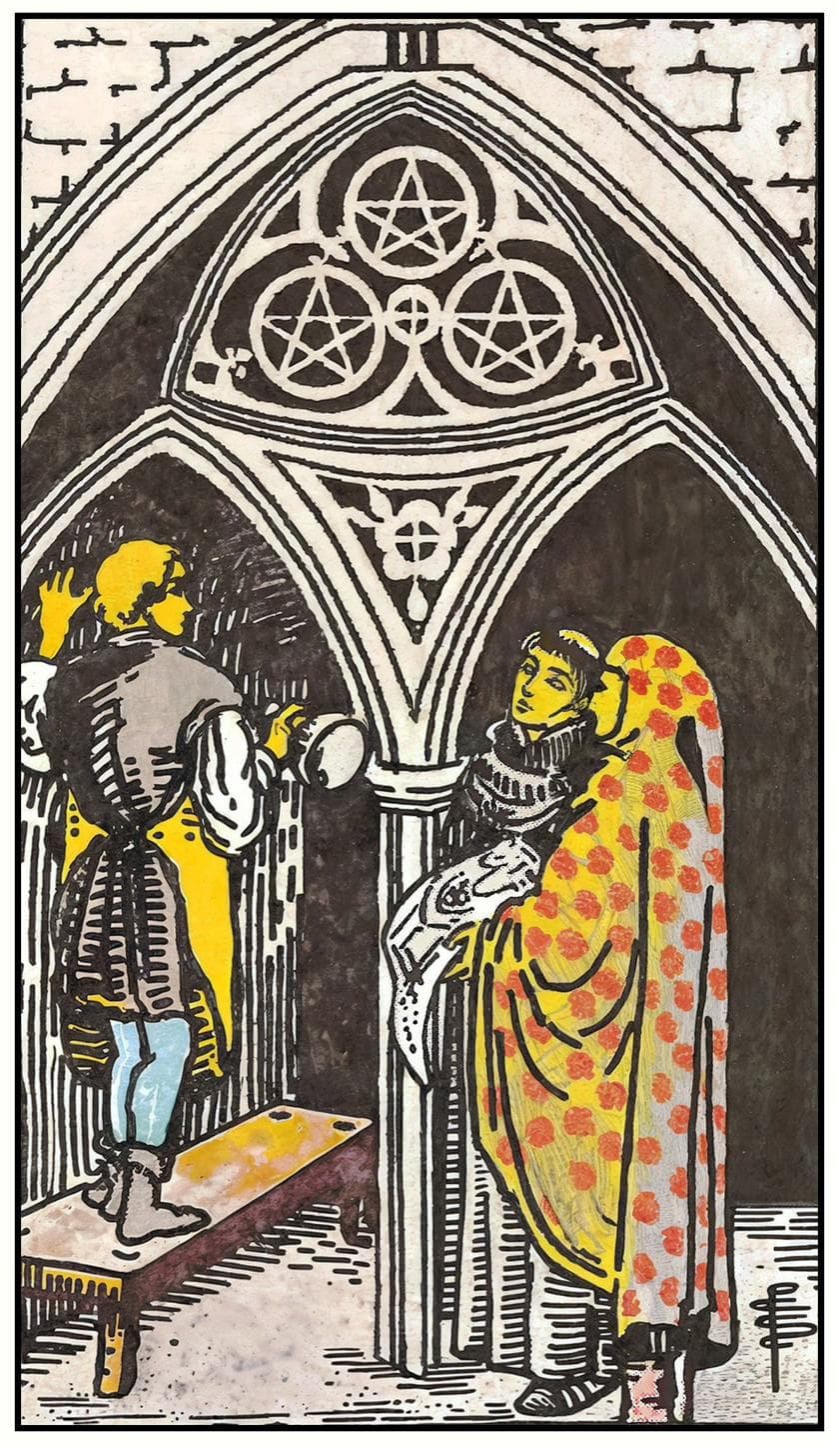 Three of Pentacles