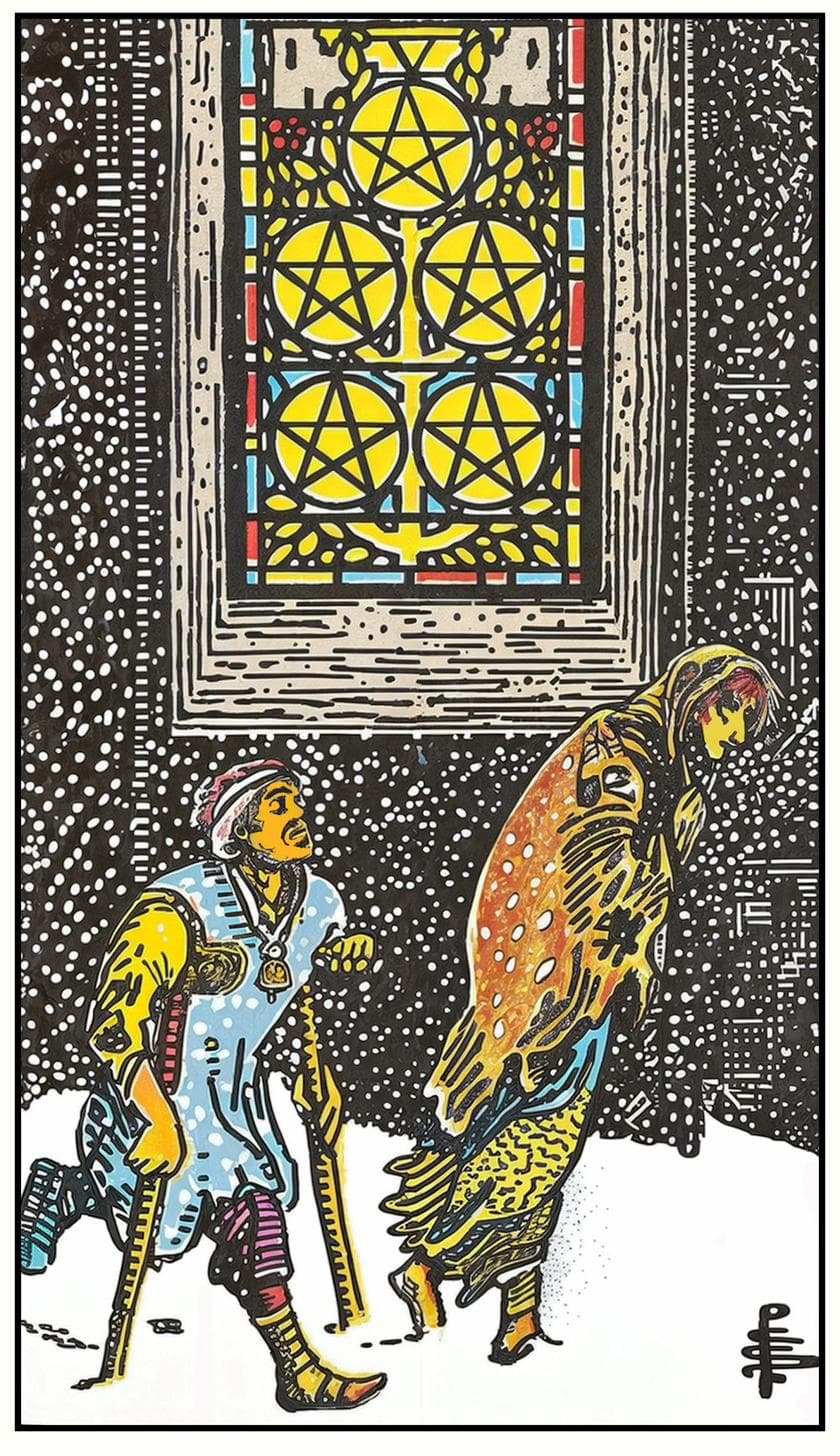 Five of Pentacles