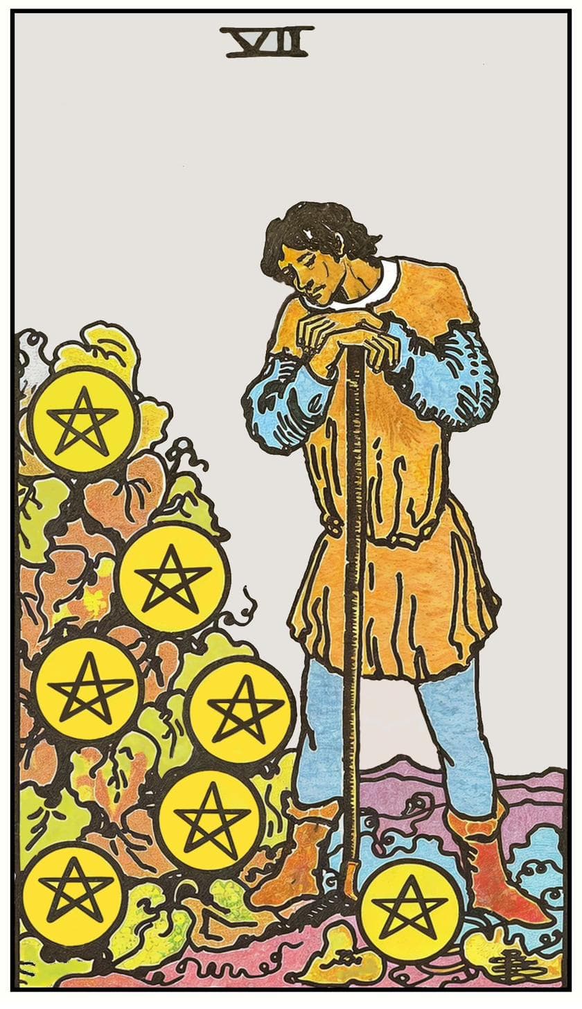 Seven of Pentacles
