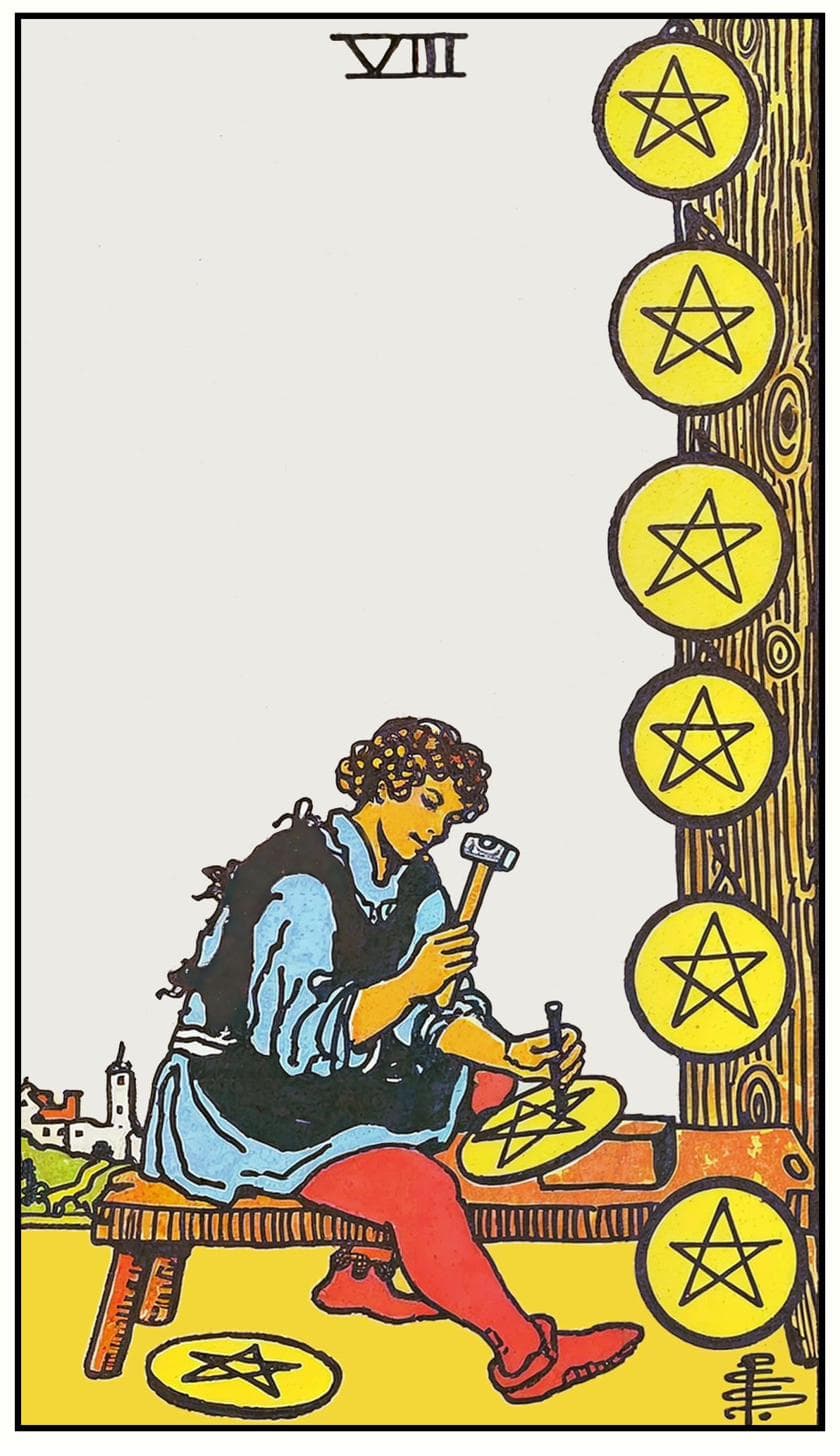 Eight of Pentacles