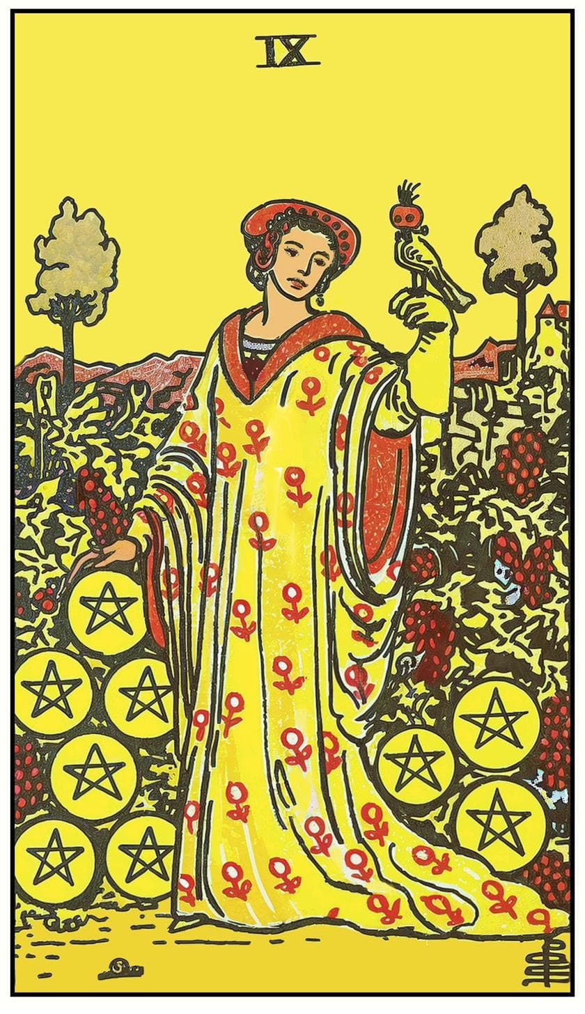 Nine of Pentacles