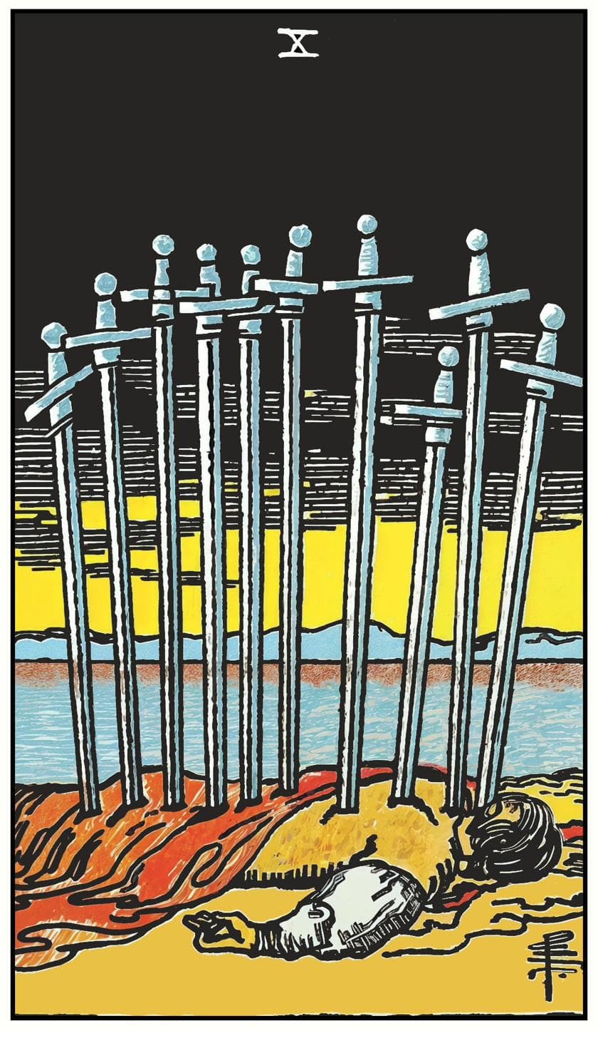 Ten of Swords
