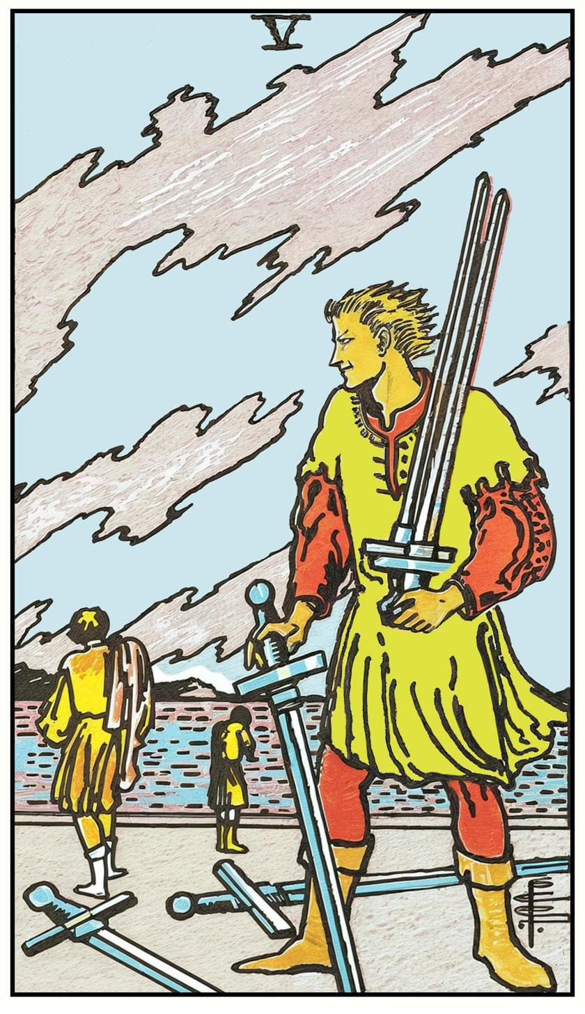 Five of Swords