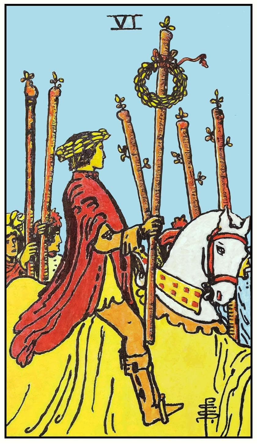 Six of Wands