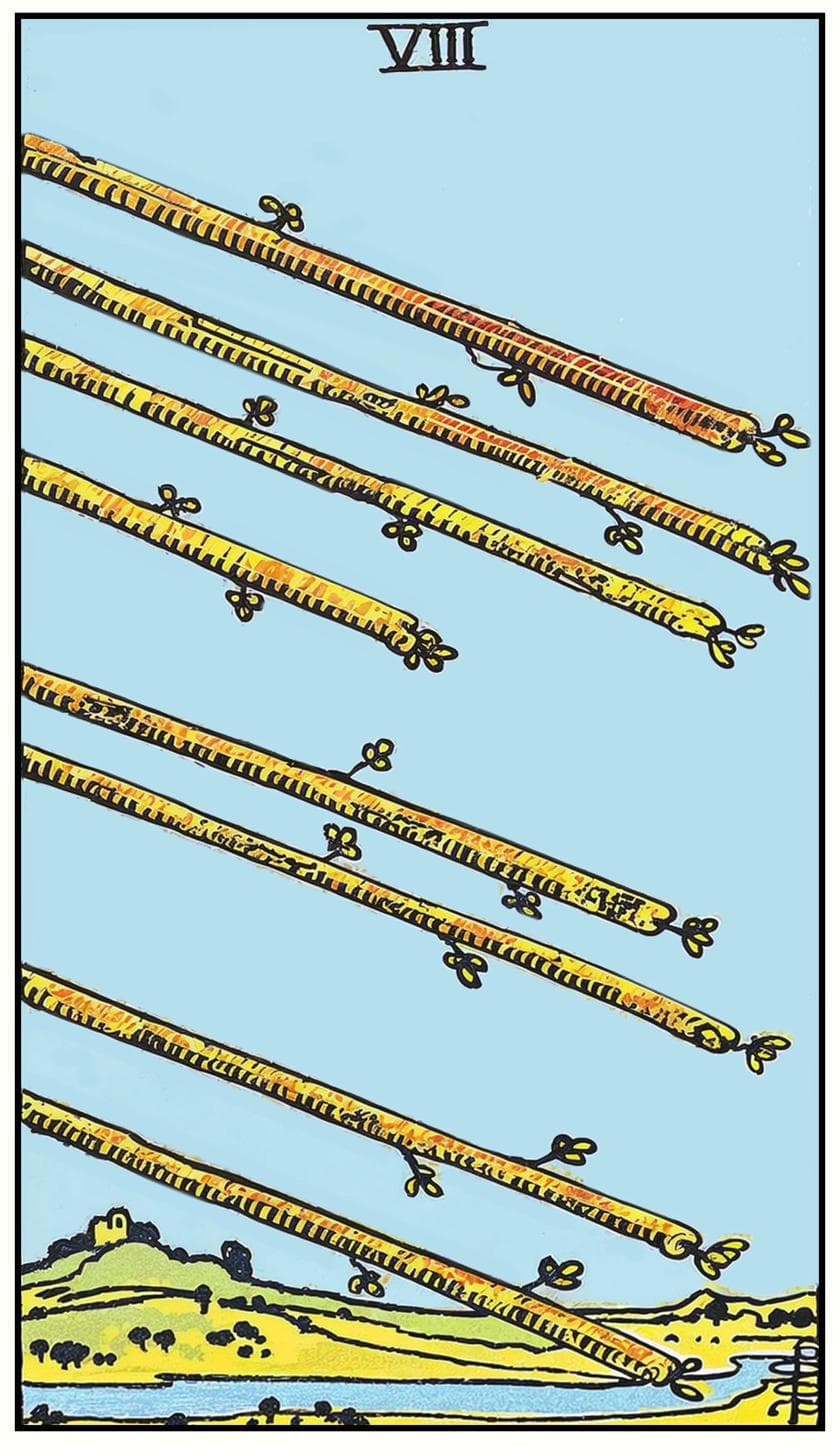 Eight of Wands