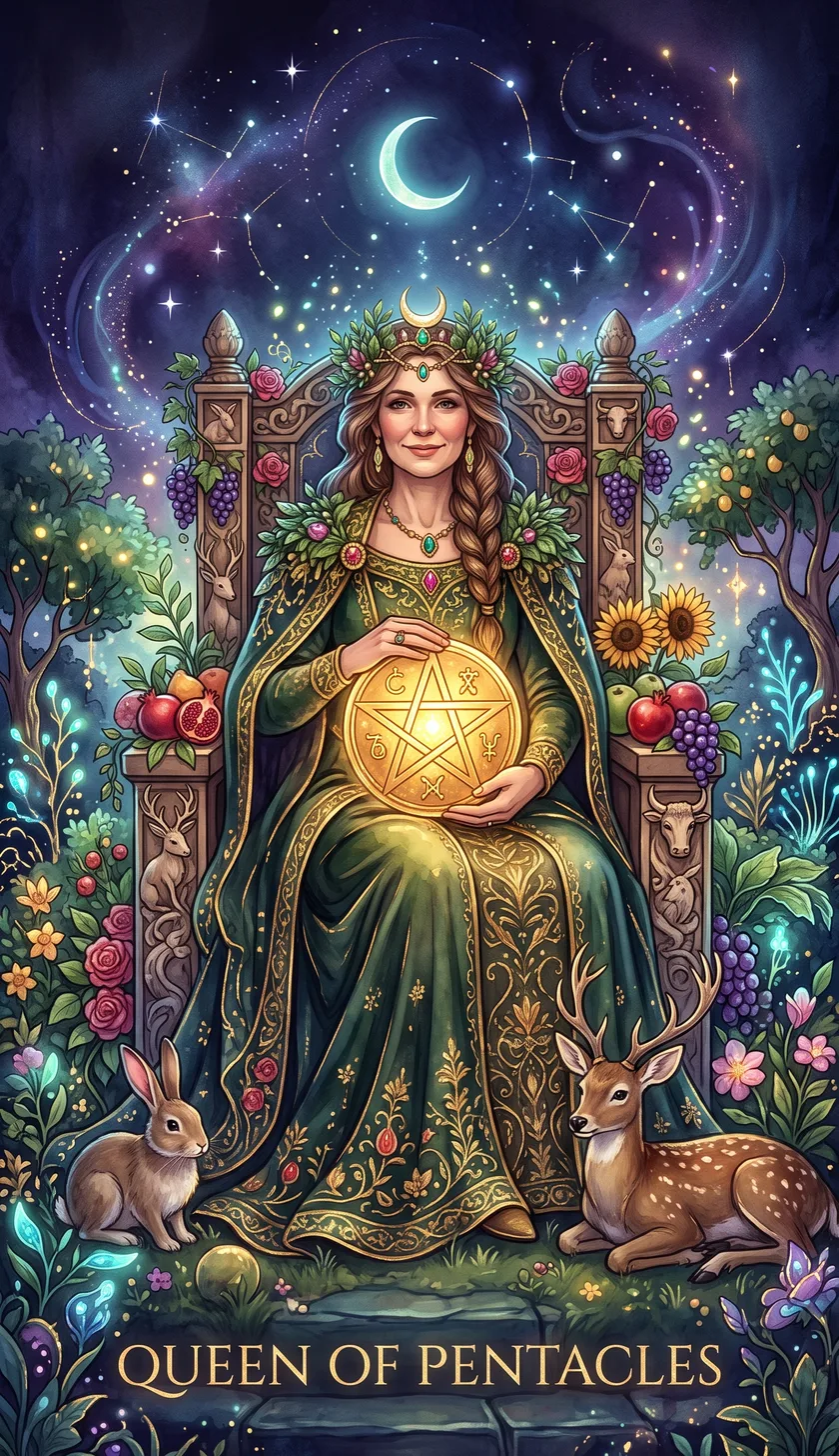 จับได้ไพ่ Queen of Pentacles ในเรื่องการเงิน หมายความว่าอย่างไร และควรปรับแผนการเงินอย่างไร?