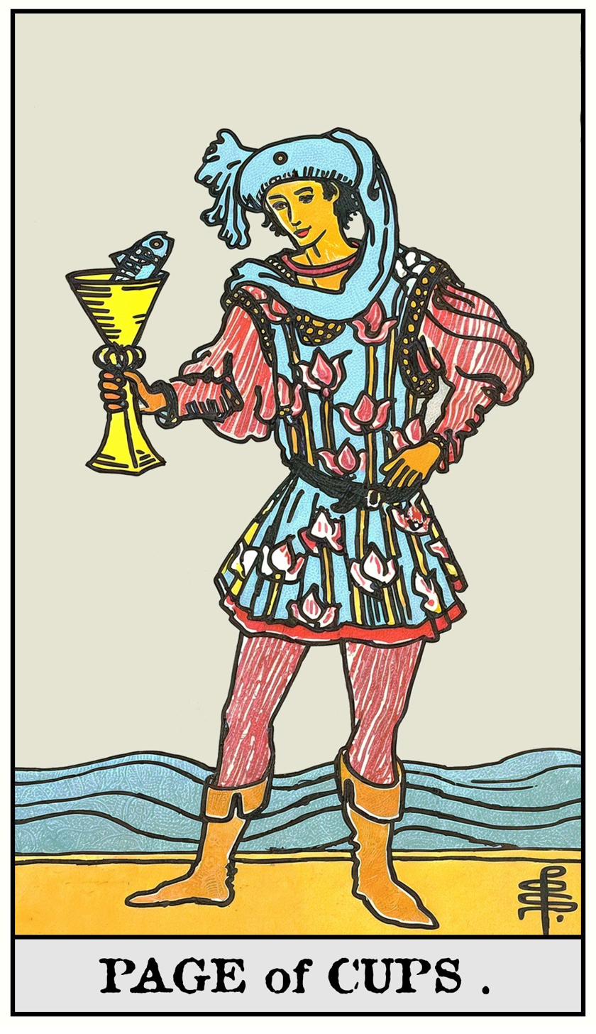 Page of Cups